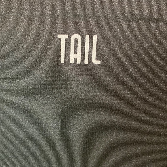 TAIL Golf Top Long Sleeve Round Neck Perforated and Cut Out Design Black XL - Picture 11 of 12